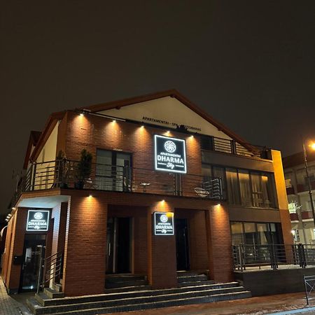 Dharma Stay Apartamentai Su Terasa Ir Vaizdu I Miesta เตลเช ภายนอก รูปภาพ